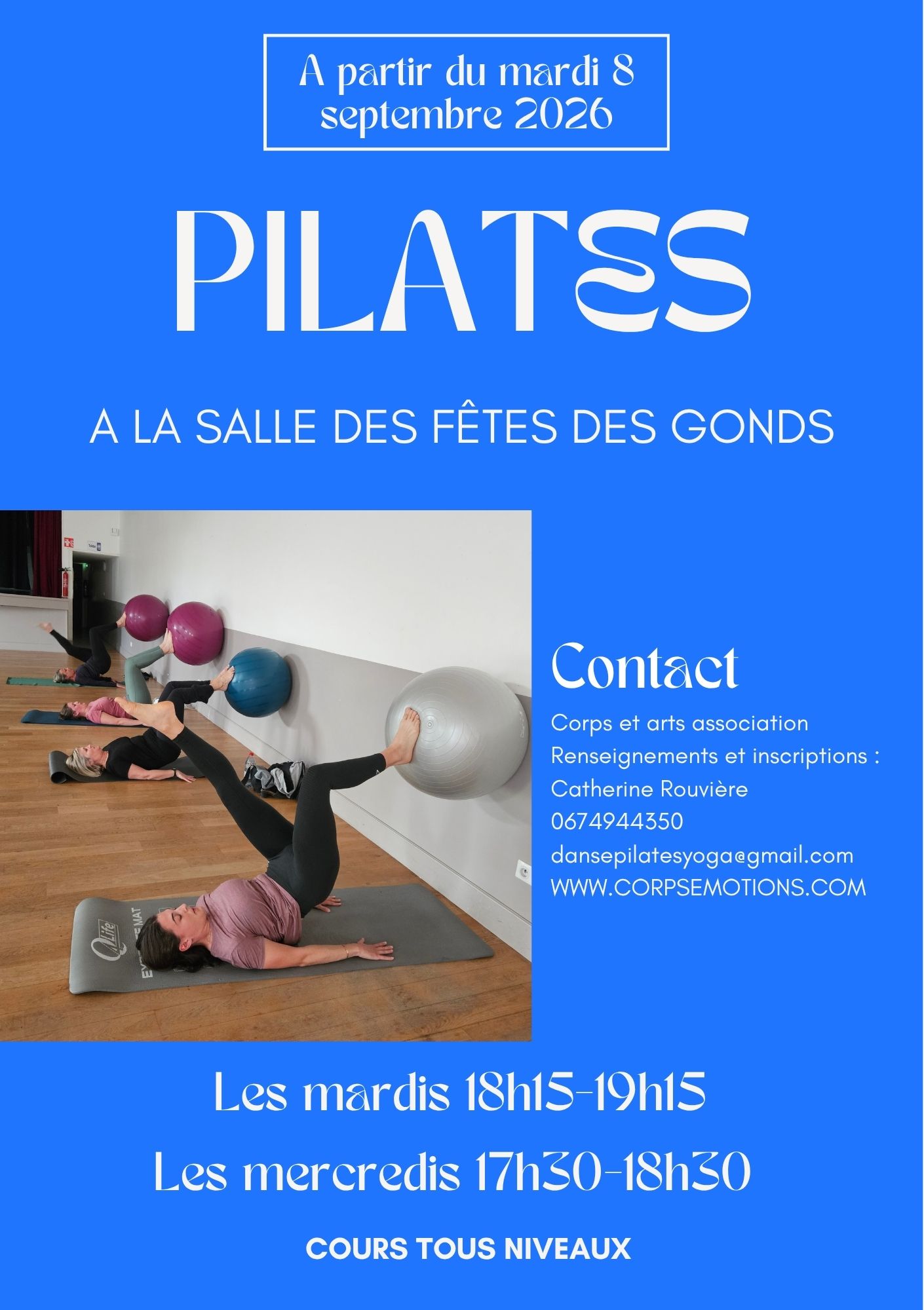 Flyer Pilates Aux Gonds